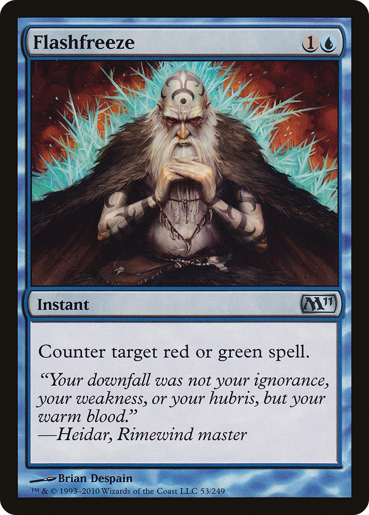 Flashfreeze (M11-053) [Magic 2011]