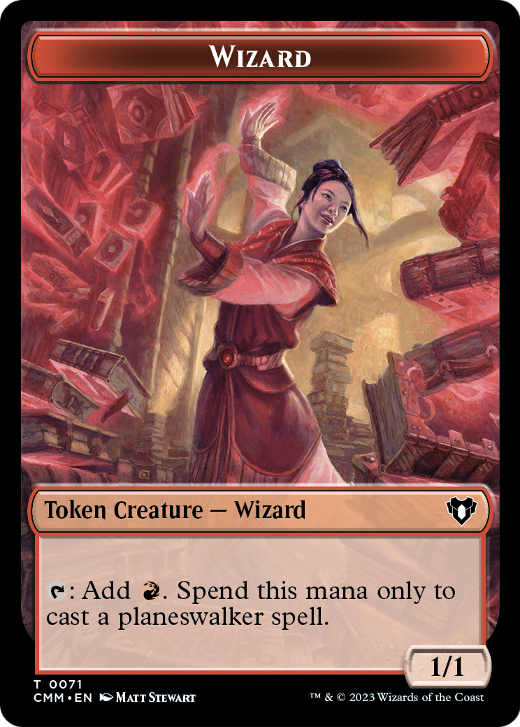 Wizard (TCMM-071) [Commander Masters Tokens]