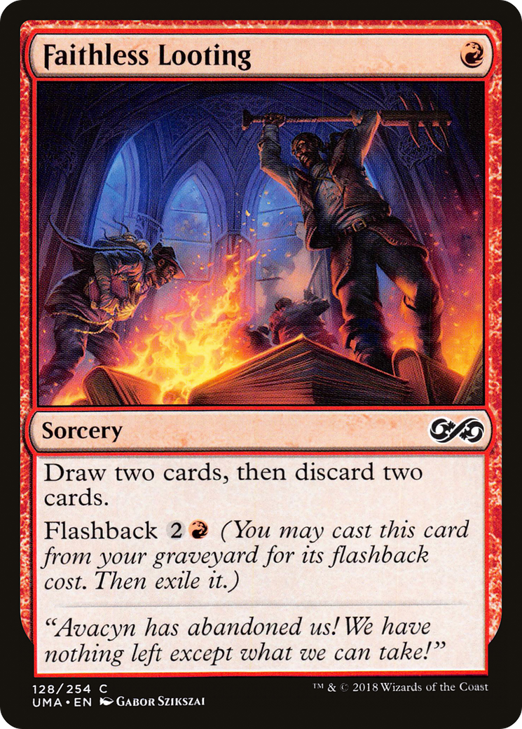 Faithless Looting (UMA-128) [Ultimate Masters] Foil