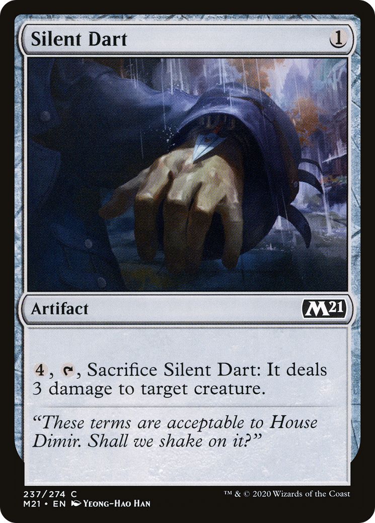 Silent Dart (M21-237) [Core Set 2021]