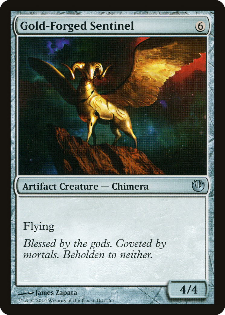 Gold-Forged Sentinel (JOU-161) [Journey into Nyx] Foil