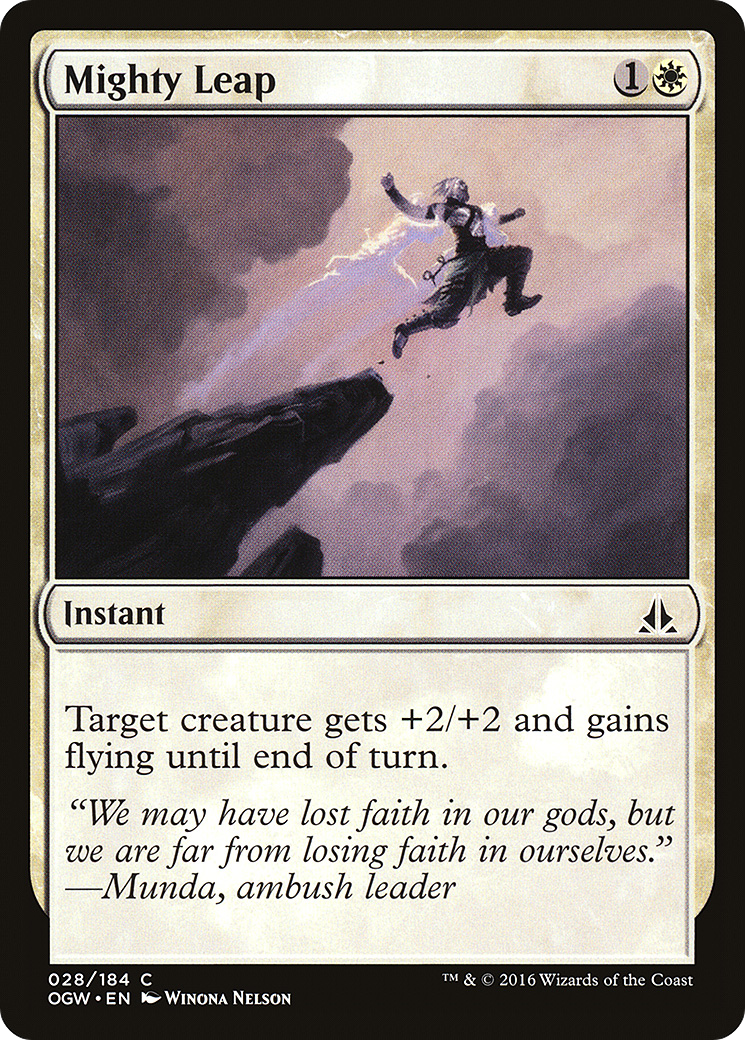 Mighty Leap (OGW-028) [Oath of the Gatewatch]