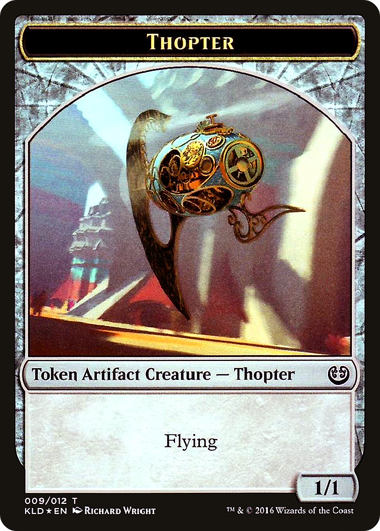 Thopter // Servo Double-sided Token [League Tokens 2016] Foil