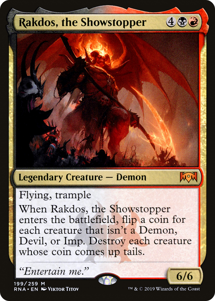 Rakdos, the Showstopper (RNA-199) [Ravnica Allegiance]