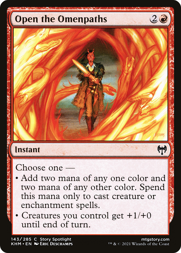 Open the Omenpaths (KHM-143) [Kaldheim] Foil