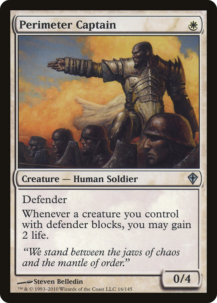 Perimeter Captain (WWK-016) [Worldwake] Foil
