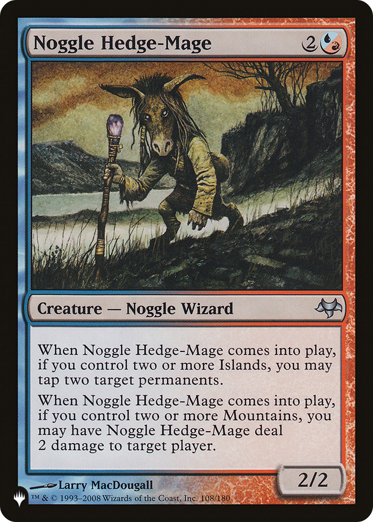 Noggle Hedge-Mage - The List [The List]