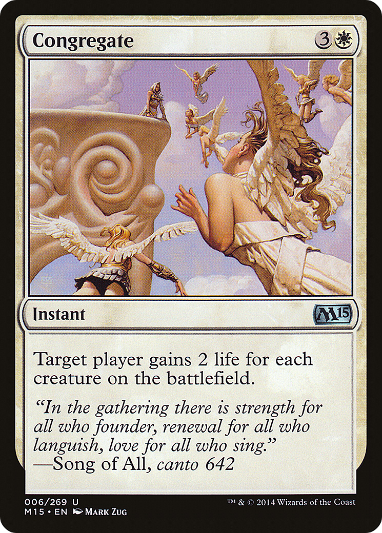 Congregate (M15-006) [Magic 2015] Foil