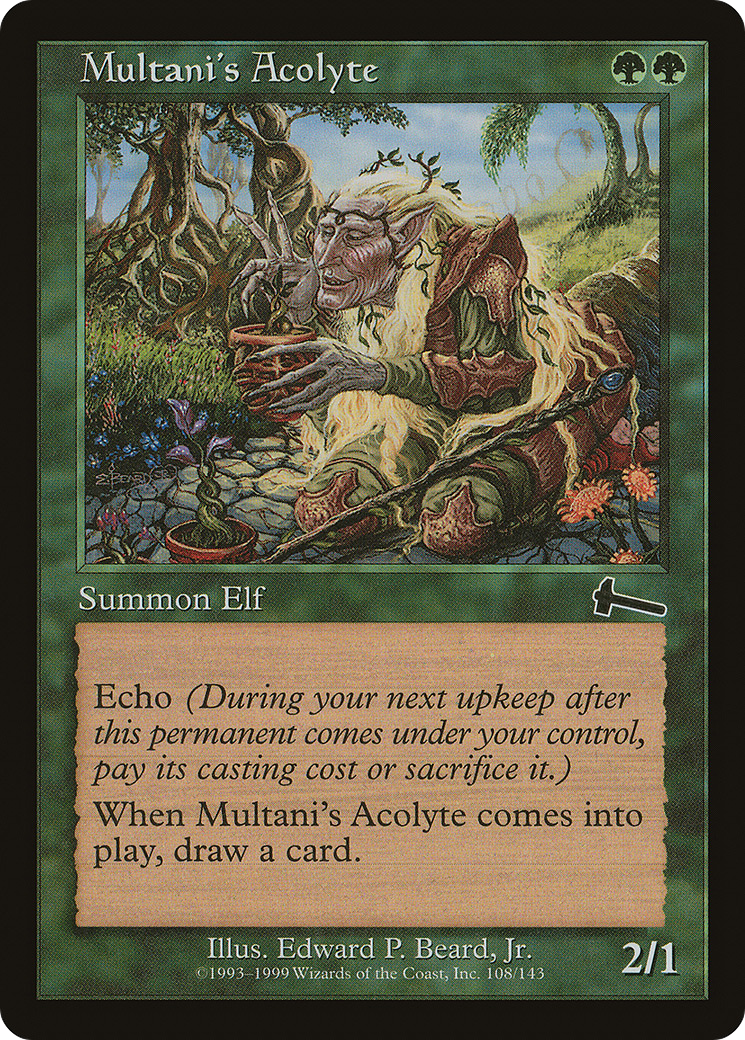 Multani's Acolyte (ULG-108) [Urza's Legacy]