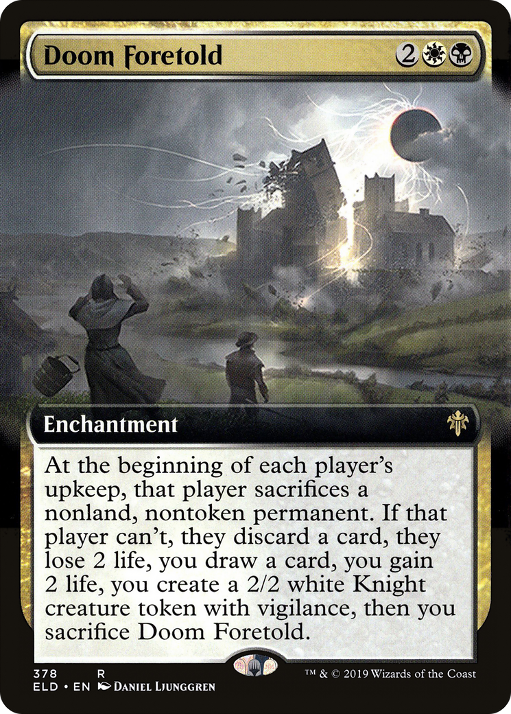 Doom Foretold (Extended Art) (ELD-378) [Throne of Eldraine]
