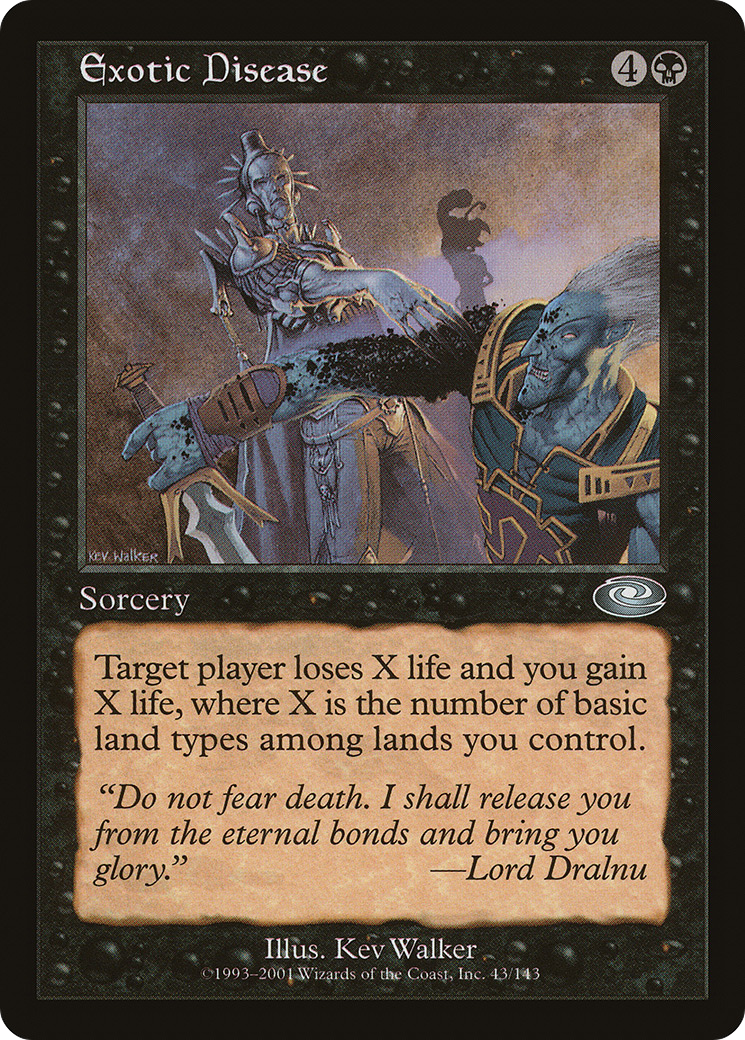 Exotic Disease (PLS-043) [Planeshift] Foil