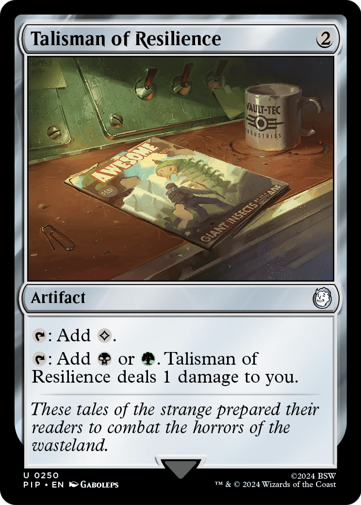 Talisman of Resilience (PIP-250) [Fallout]
