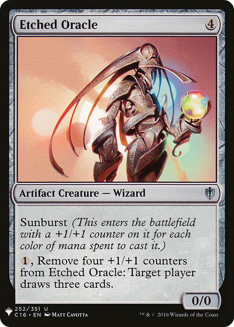 Etched Oracle (LIST-252) [The List]