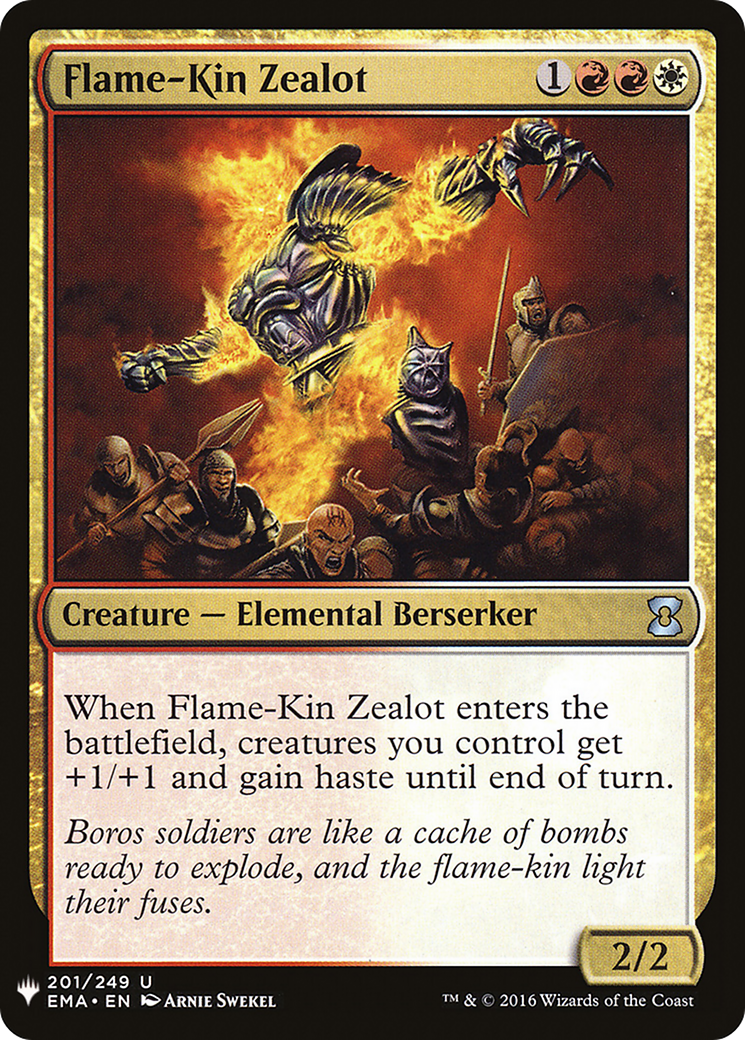 Flame-Kin Zealot (LIST-201) [The List]