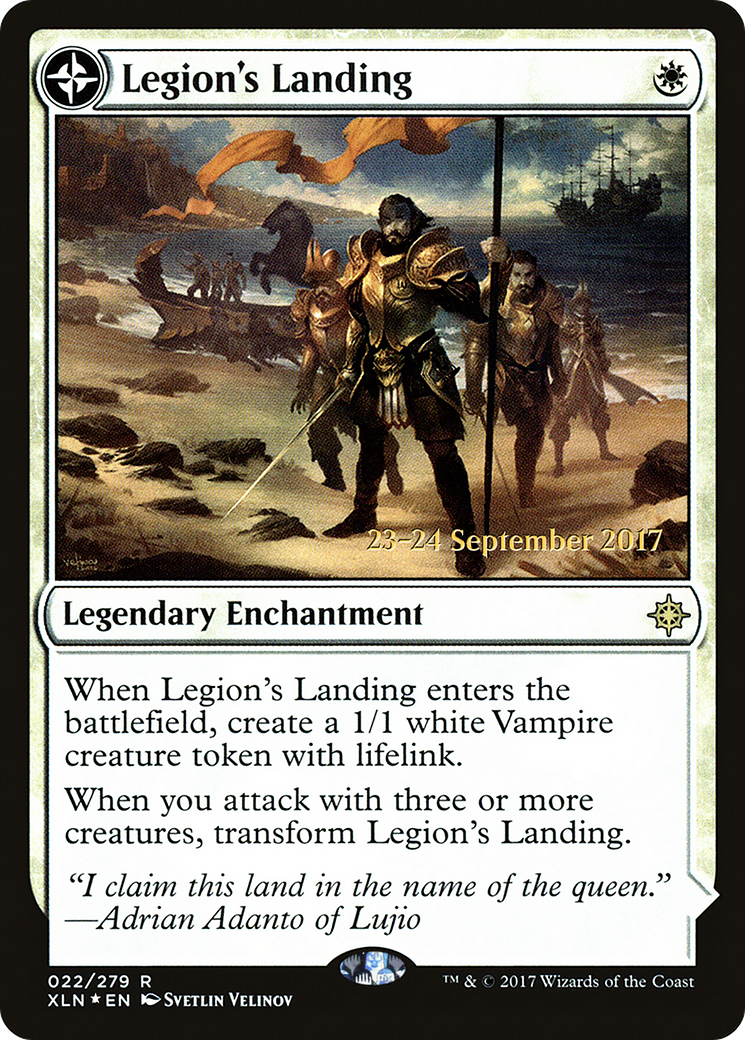 Legion's Landing (PRE-022) [Ixalan Promos] Foil