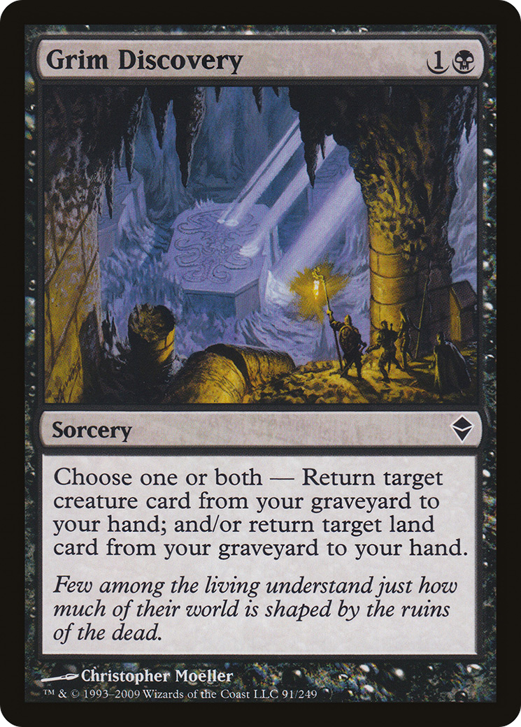 Grim Discovery (ZEN-091) [Zendikar]