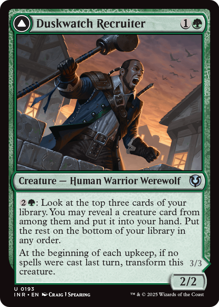 Duskwatch Recruiter (INR-193) [Innistrad Remastered] Foil