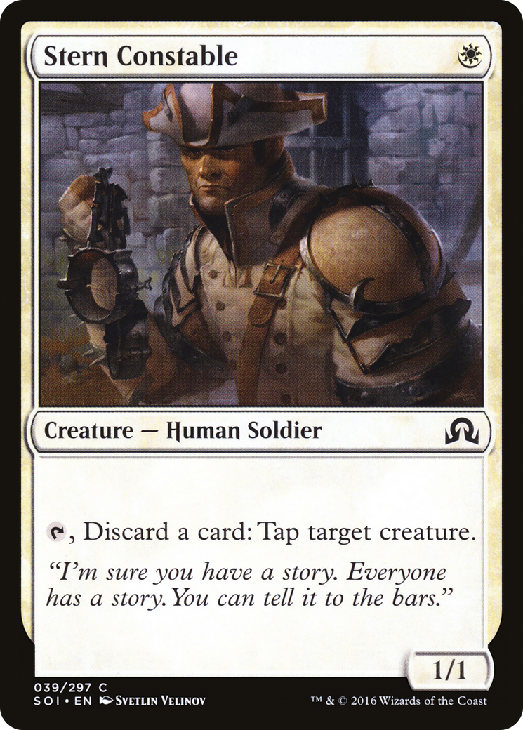Stern Constable (SOI-039) [Shadows over Innistrad]