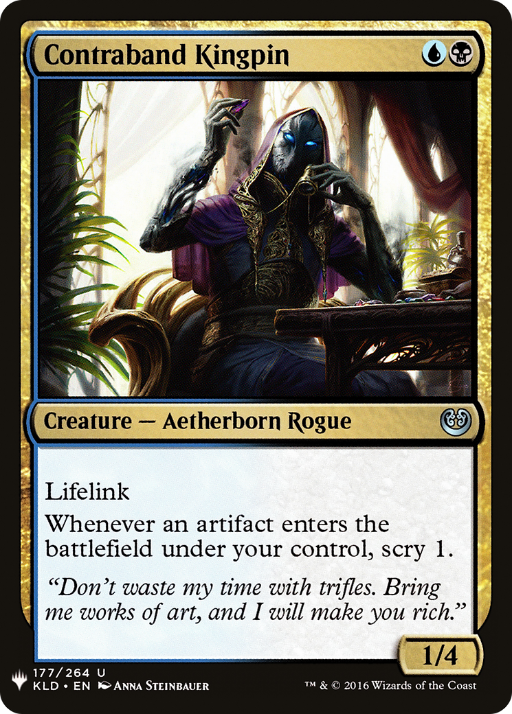 Contraband Kingpin (LIST-177) [The List]