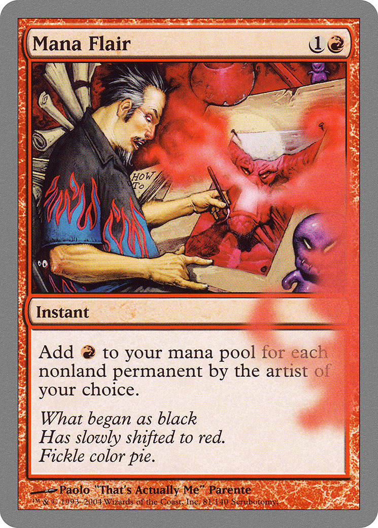 Mana Flair (UNH-081) [Unhinged]
