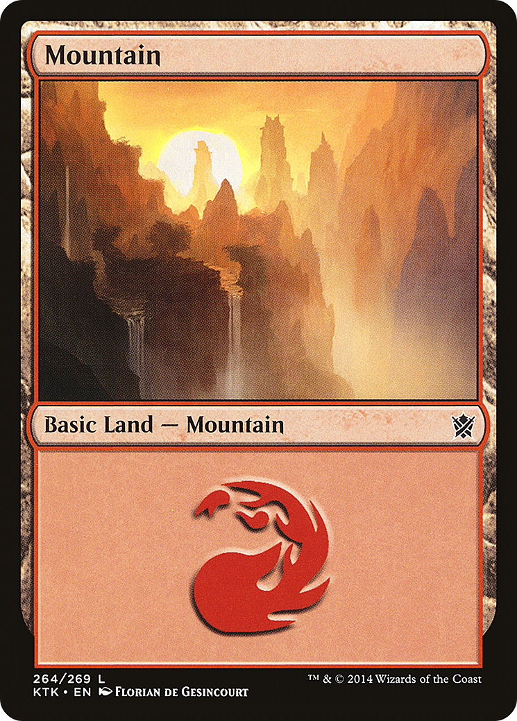 Mountain (KTK-264) [Khans of Tarkir]