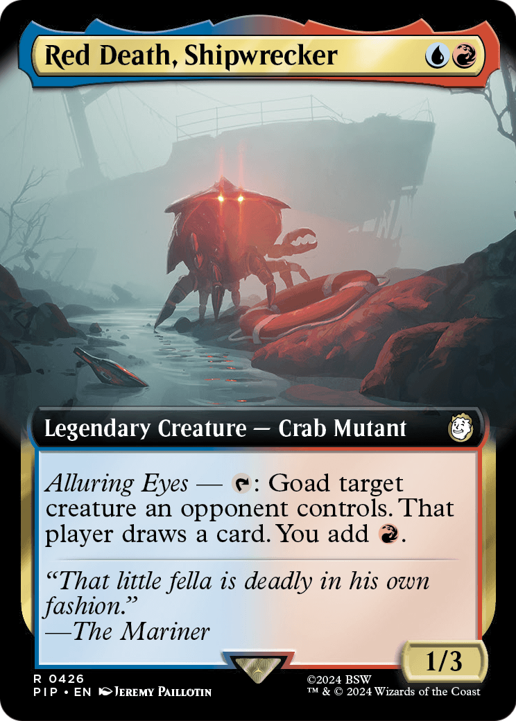 Red Death, Shipwrecker (Extended Art) (PIP-426) [Fallout] Foil
