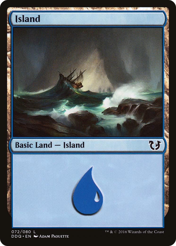 Island (DDQ-072) [Duel Decks: Blessed vs. Cursed]