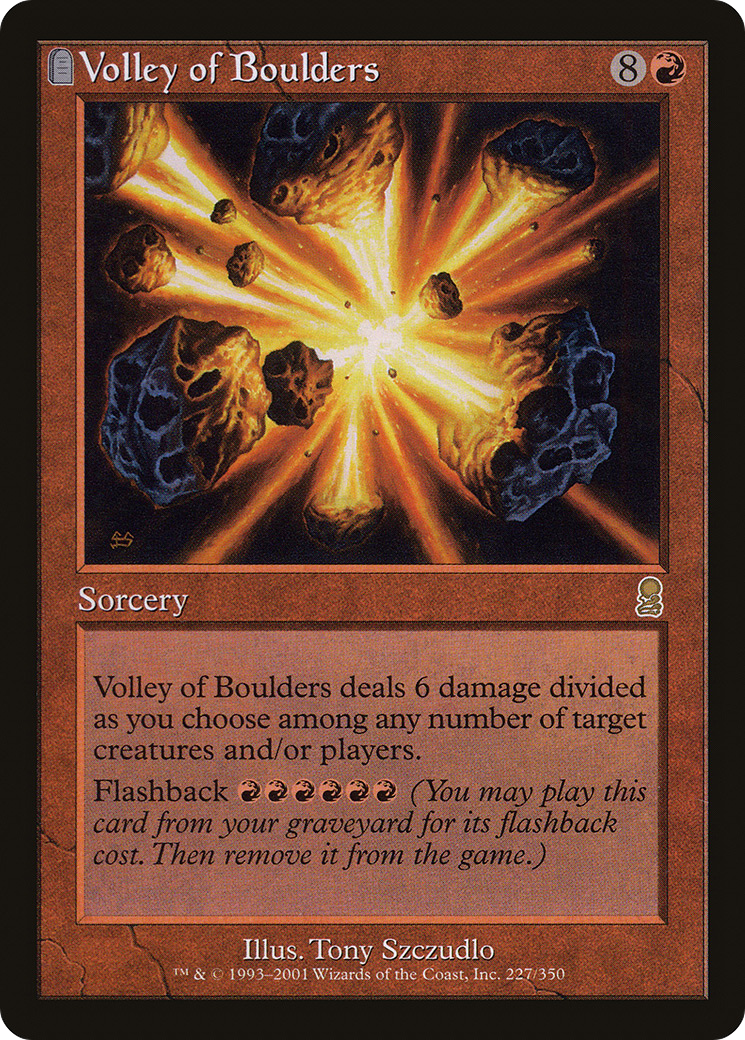 Volley of Boulders (ODY-227) [Odyssey]