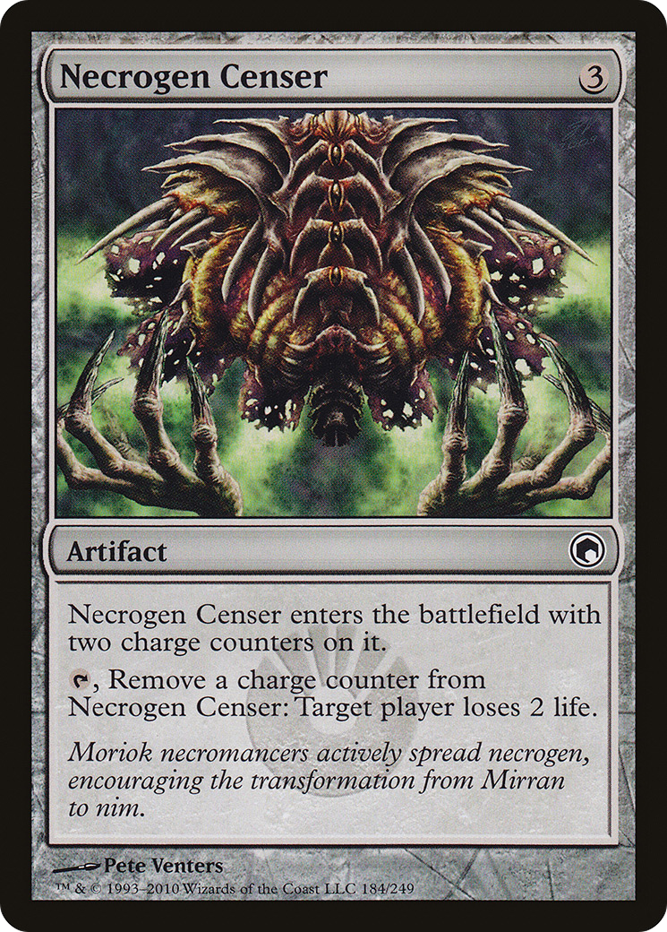 Necrogen Censer (SOM-184) [Scars of Mirrodin]