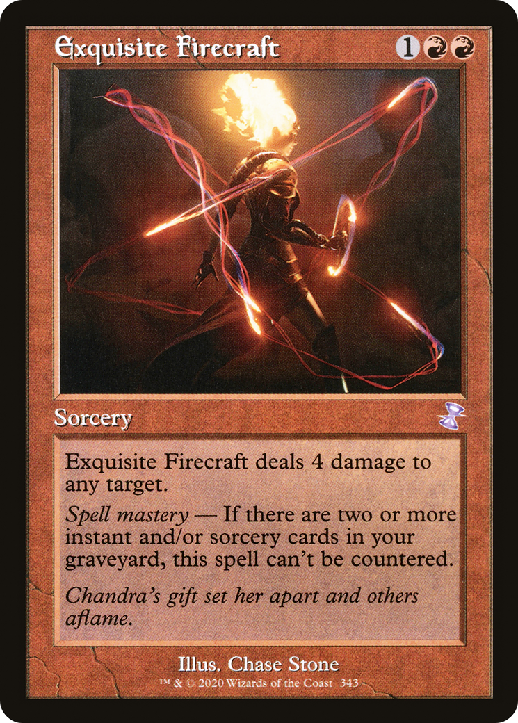Exquisite Firecraft (TSR-343) [Time Spiral Remastered] Foil