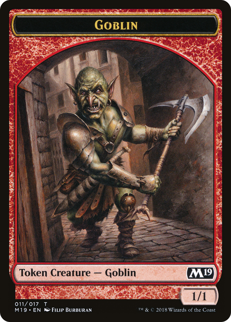 Goblin Token (M19-011) [Core Set 2019 Tokens]