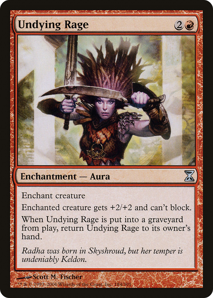 Undying Rage (TSP-184) [Time Spiral]