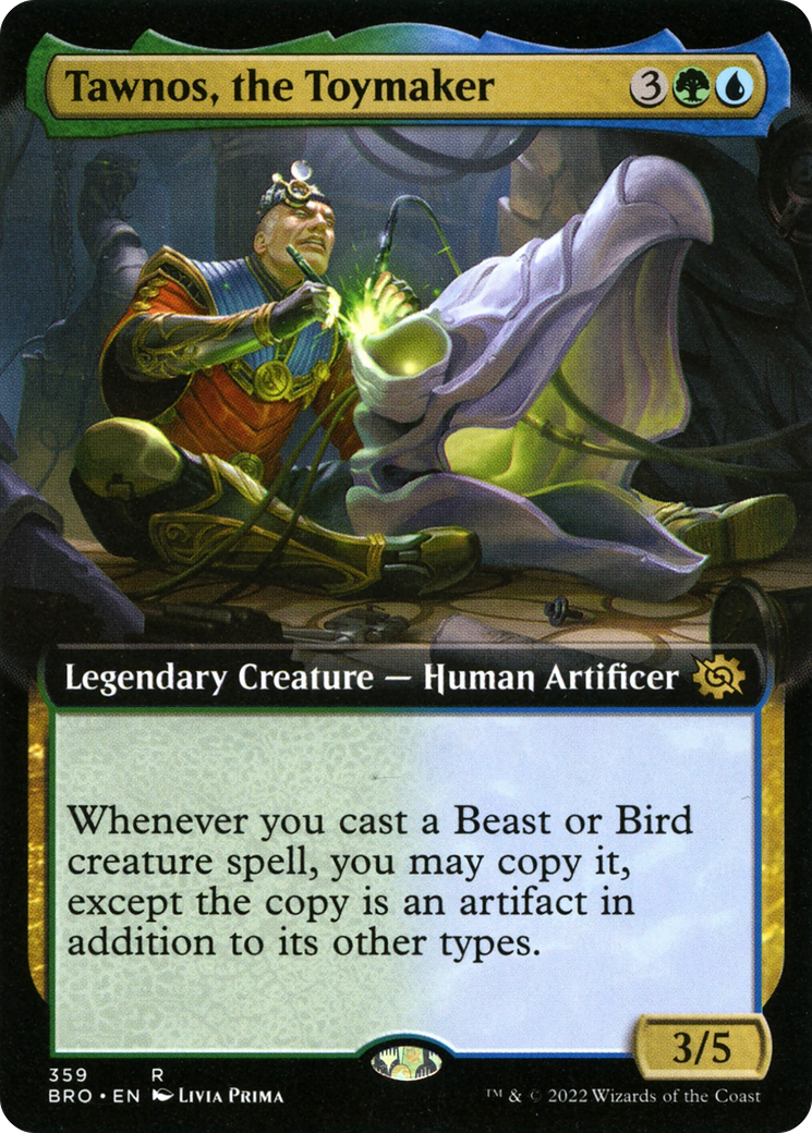 Tawnos, the Toymaker (Extended Art) (BRO-359) [The Brothers' War] Foil