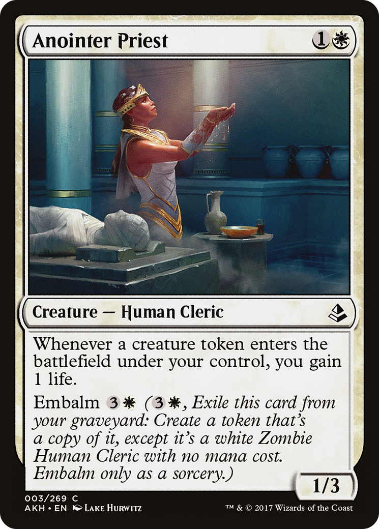 Anointer Priest (AKH-003) [Amonkhet] Foil