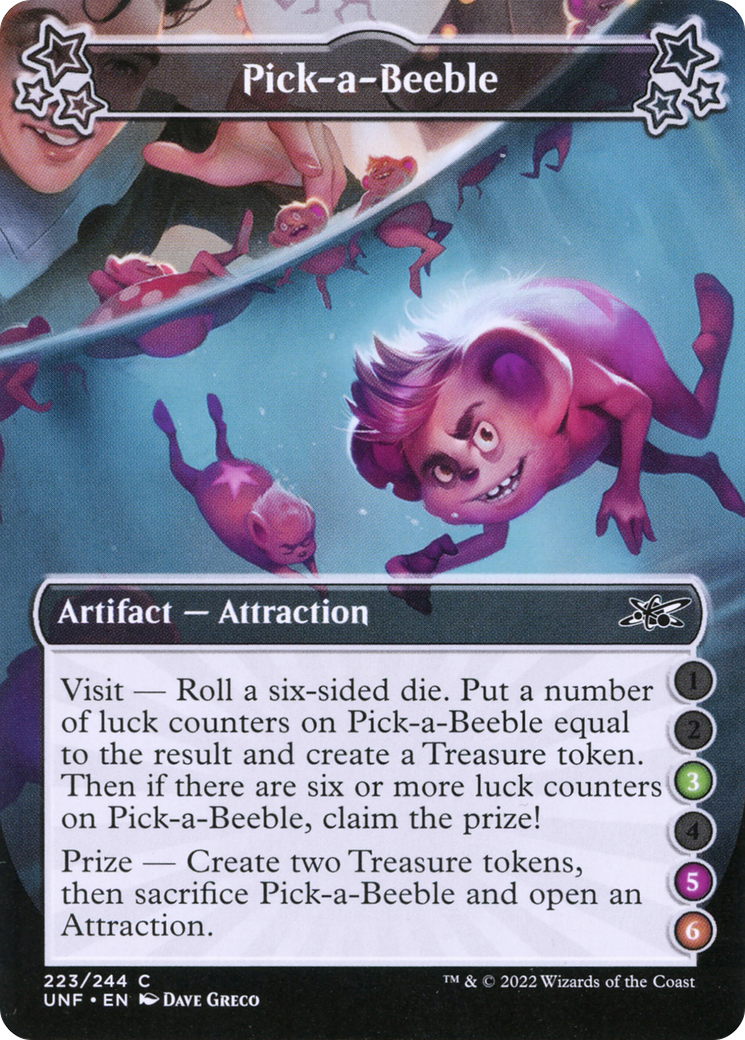 Pick-a-Beeble (3-5-6) (UNF-223) [Unfinity] Foil