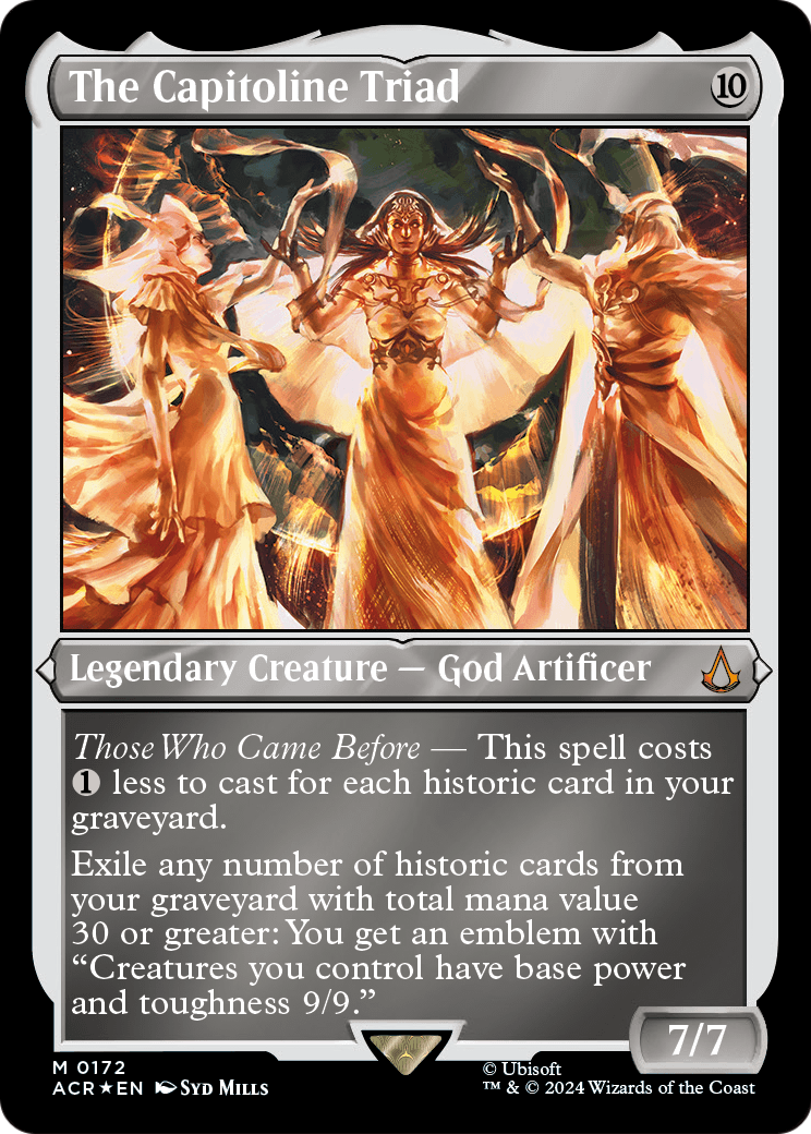 The Capitoline Triad (Foil Etched) (ACR-172) [Assassin's Creed] Foil