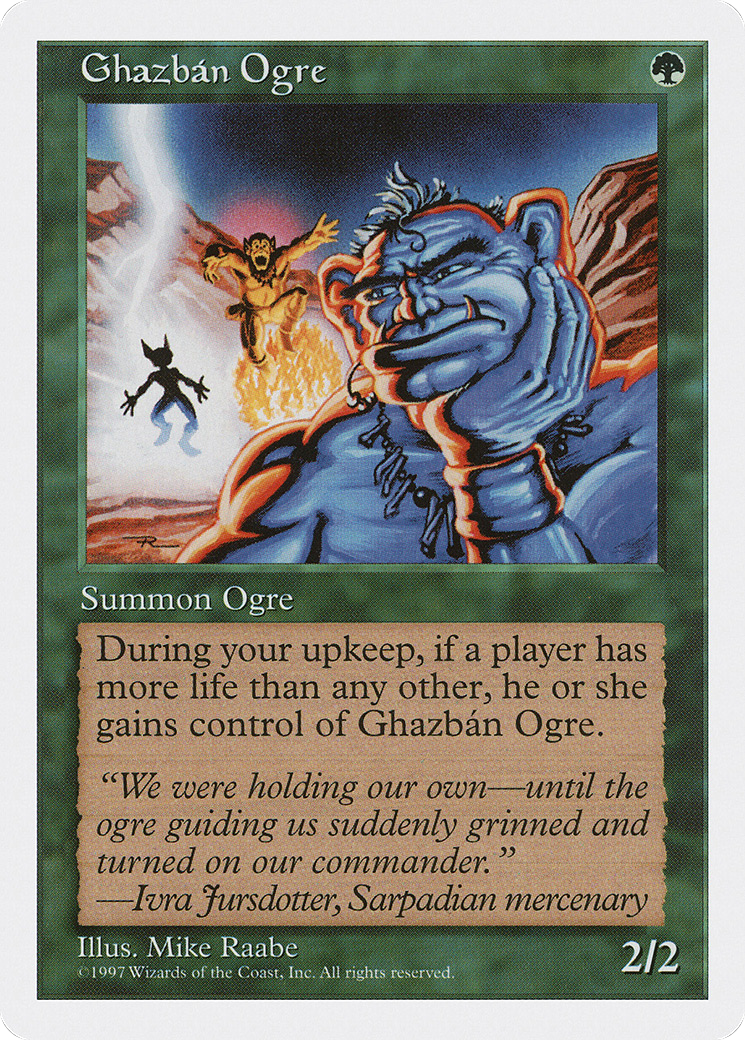 Ghazban Ogre (5ED-160) [Fifth Edition]
