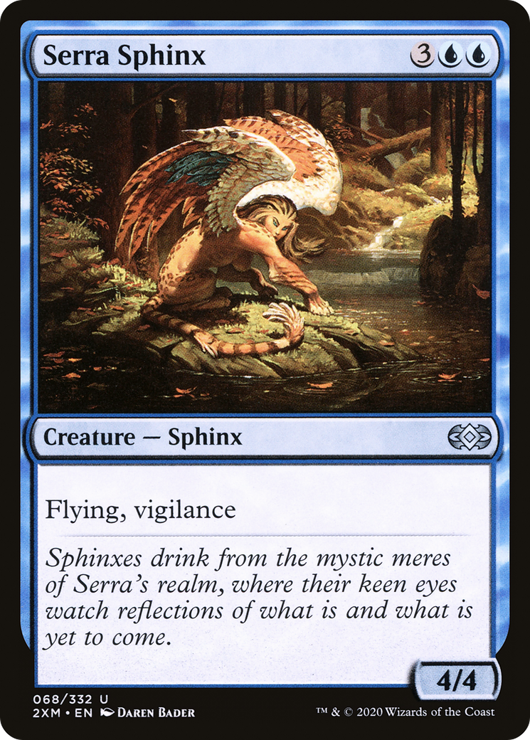 Serra Sphinx (2XM-068) [Double Masters] Foil