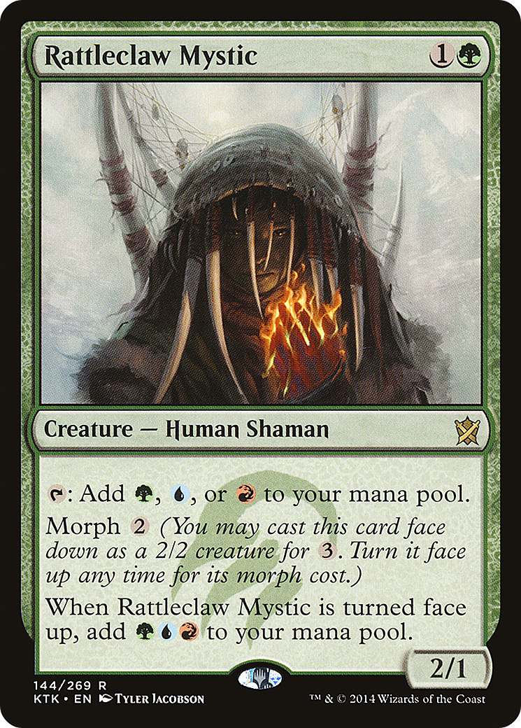 Rattleclaw Mystic (KTK-144) [Khans of Tarkir]