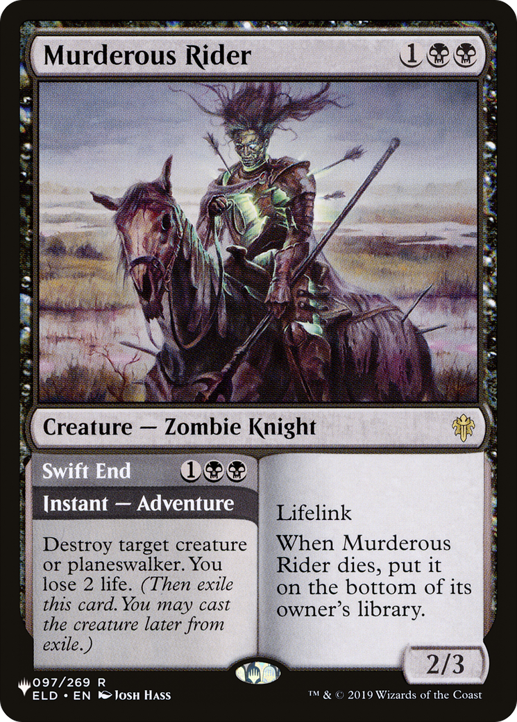 Murderous Rider (LIST-097/269) [The List]