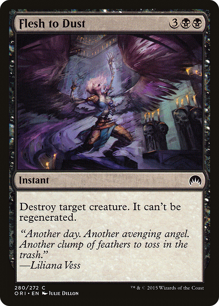 Flesh to Dust (ORI-280) [Magic Origins]