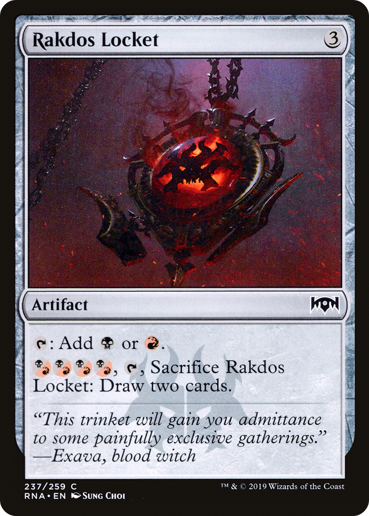 Rakdos Locket (RNA-237) [Ravnica Allegiance] Foil