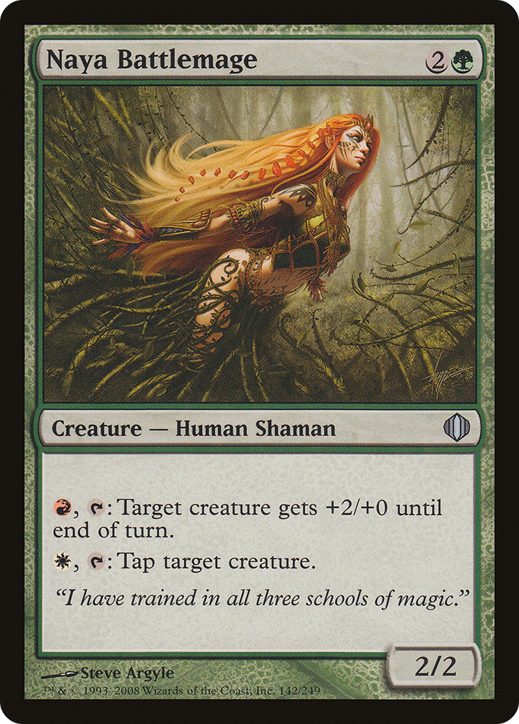 Naya Battlemage (ALA-142) [Shards of Alara]