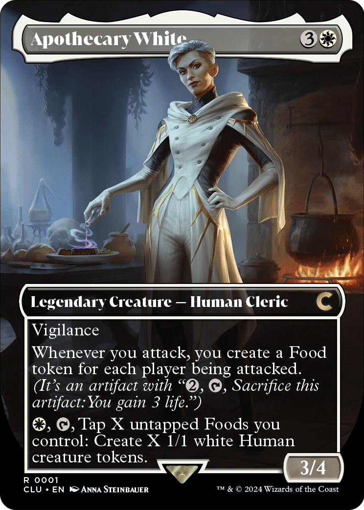 Apothecary White (Borderless) (CLU-001) [Ravnica: Clue Edition]