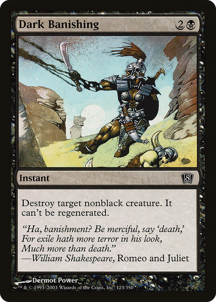 Dark Banishing (8ED-123) [8th Edition] Foil