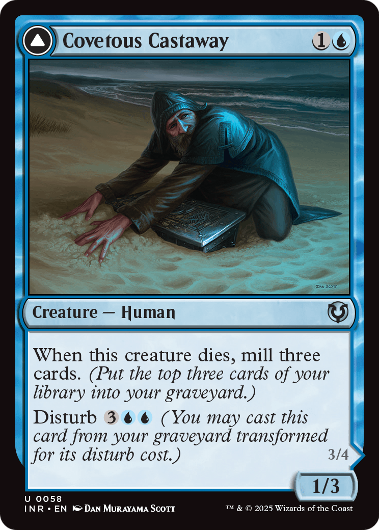 Covetous Castaway (INR-058) [Innistrad Remastered] Foil