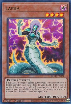 Lamia (BLMR-EN021) - Battles of Legend: Monstrous Revenge 1st Edition
