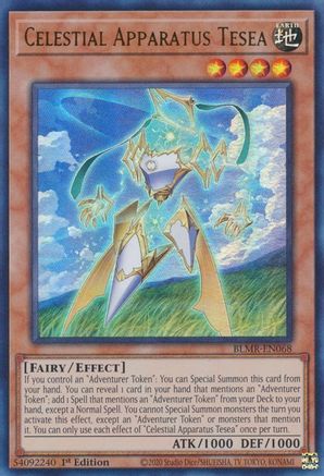 Celestial Apparatus Tesea (Ultra Rare) (BLMR-EN068) - Battles of Legend: Monstrous Revenge 1st Edition