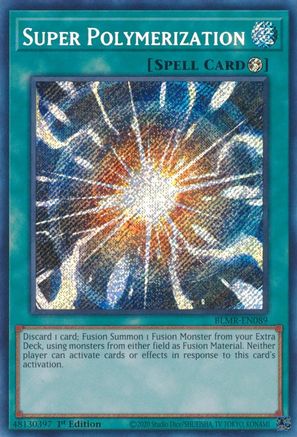 Super Polymerization (Secret Rare) (BLMR-EN089) - Battles of Legend: Monstrous Revenge 1st Edition