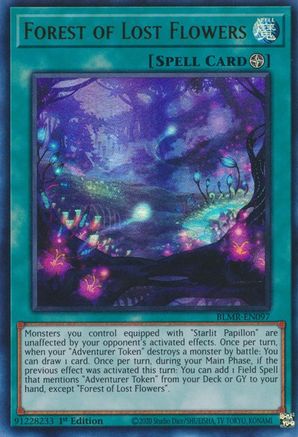 Forest of Lost Flowers (Ultra Rare) (BLMR-EN097) - Battles of Legend: Monstrous Revenge 1st Edition